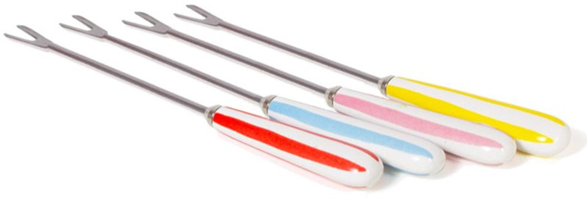 Offres spéciales Blond Amsterdam : set de fourchettes à fondue love petit, 4 pcs