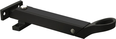 Compas de fenêtre combiné Axa - flexible - support d'ouverture de fenêtre - orientable - 3 positions d'aération - non verrouillable - acier noir