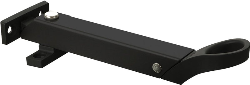Compas de fenêtre combiné Axa - flexible - support d'ouverture de fenêtre - orientable - 3 positions d'aération - non verrouillable - acier noir