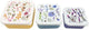 Réglez 3 boîtes à lunch M L XL - Nectar Meadows à