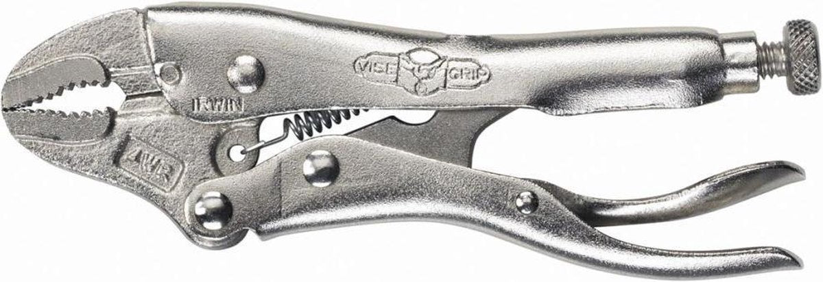 Pince-étau Irwin mâchoires courbées original-4wr 100 mm - t1002el4