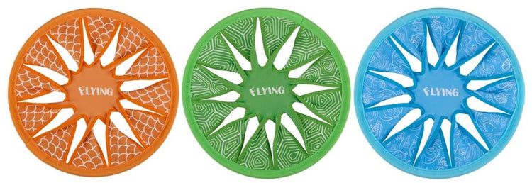 Eddy Toys Frisbee 30 cm – Disque à lancer – Jouets d'extérieur – Frisbee en plastique pour jardin et plage - Assortiment