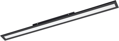 Plafonnier intelligent Eglo connect.z salobrena-z - 120 cm - noir et blanc - lumière blanche orientable - dimmable - zigbee