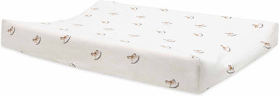 Jollein - housse de matelas à langer jersey 50x70cm - matelas à langer à couverture souple - balade nostalgique