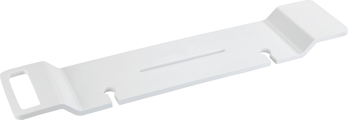 Wenko pont de bain matera 94x20cm blanc - planche de bain - support de bain