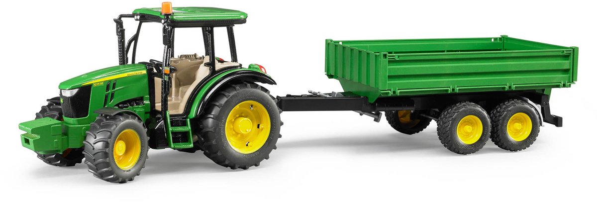 Bruder John Deere 5115m avec bande-annonce