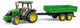 Bruder John Deere 5115m avec bande-annonce