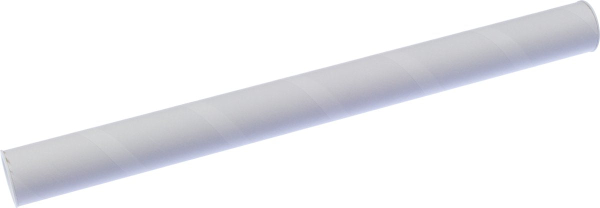 Tube boîte aux lettres mairie - a3 - blanc - rond 27mm - longueur 36cm - 5 pièces - rd-351107-5
