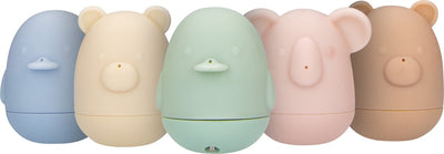 Thermomètre de bain Alecto bt5 - ensemble de cinq jouets de bain colorés avec thermomètre - jouets de bain pour bébés et enfants