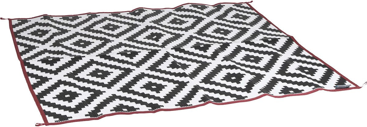 Bo-camp - urban outdoor - tapis de refroidissement - lewisham - m - noir et blanc