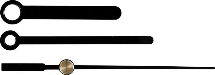 Aiguilles d'entreprise Creativ, diamètre de trou 4+6 mm, noires, 1 jeu