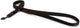 Beeztees parinca premium - laisse pour chien - nylon - noir - 200 cm x 25 mm