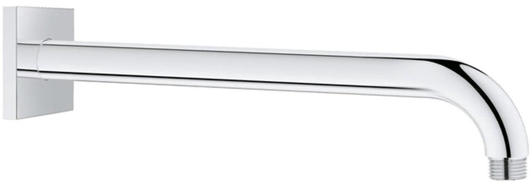 Bras de douche Grohe Rain Shower - 28,6 cm - rosace carrée - chrome
