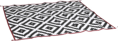 Bo-camp - urban outdoor - tapis de refroidissement - lewisham - xl - noir et blanc