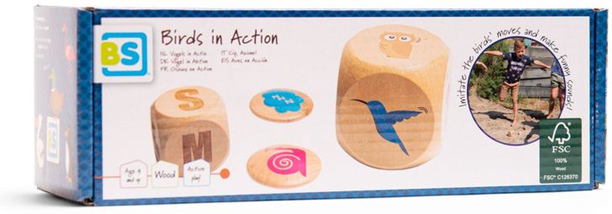 BS Toys Birds in Action Hout Child Game