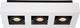 Lucide xirax - spot de plafond (plafonnier) - led dim to warm - gu10 - 3x5w 2200k 3000k - blanc