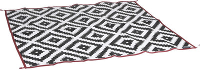 Bo-camp - urban outdoor - tapis de refroidissement - lewisham - l - noir et blanc