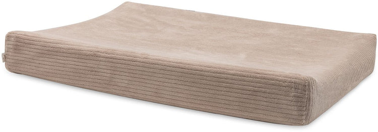 Housse de matelas à langer Jollein - 50x70 cm - nervure nuageuse - café au lait