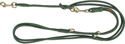 Ligne de chien Trixie Pure Round Round - Cuir Saliegroen