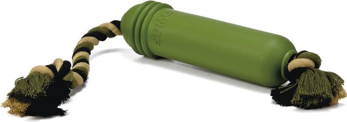 Beeztees sumo fit - jouet pour chien - vert - 20x6x6 cm