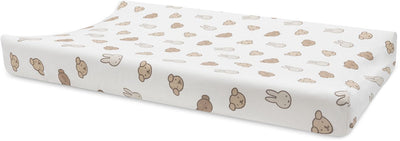Housse de matelas à langer Jollein x Miffy - 50x70cm - jersey - miffy et ses amis