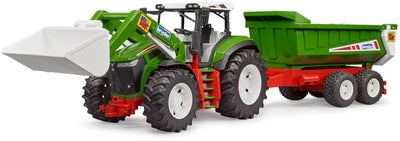 Tracteur Bruder Roadmax avec chargeur frontal et remorque