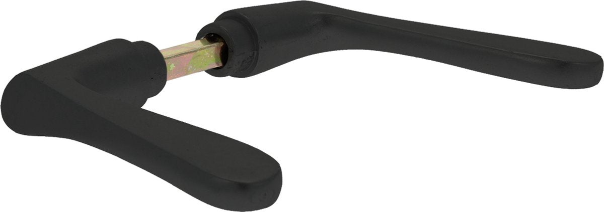 Poignée de porte Starx noire - ferrures de porte - poignée de porte papillon - aluminium