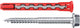Série Fischer hybridpower - fiche - 10x90 mm - avec vis - résistant au feu