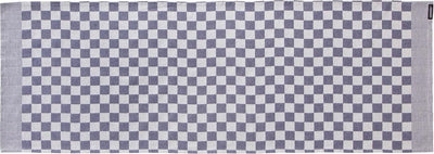 Ddddd - 2x chemin de table - barbecue - 50 x 140 cm - bleu - lot de 2 pièces