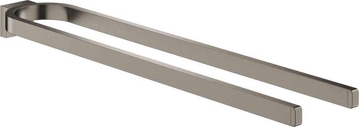 Grohe Selection porte-serviettes double - graphite dur brossé (gris foncé mat) - 41059al0