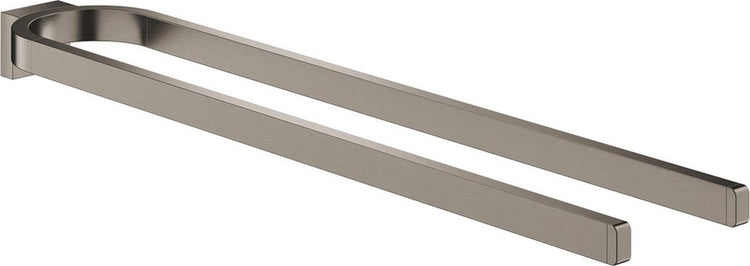 Grohe Selection porte-serviettes double - graphite dur brossé (gris foncé mat) - 41059al0