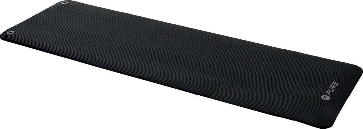 Pure2Improve fitnessmat nbr 182 x 61 cm pvc noir