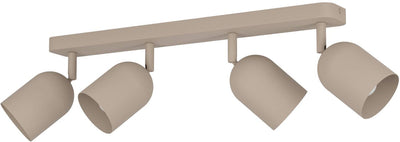Spot Eglo tilston - e14 - 58 cm - couleur sable beige crème - inclinable