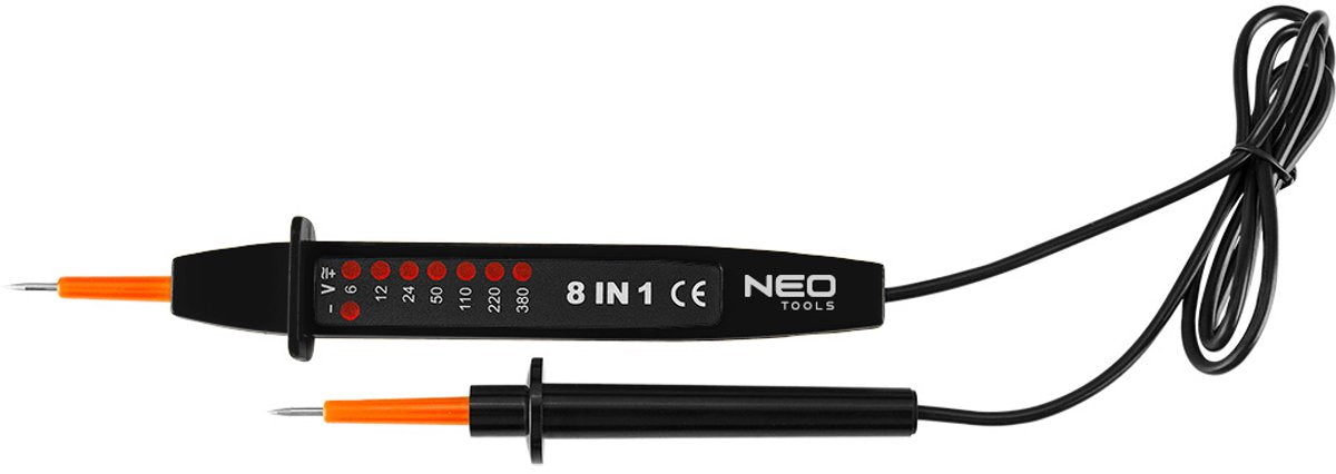 Neo tools neo-tools voltmètre multifonctionnel 8-en-1 ac dc – 6-380 v