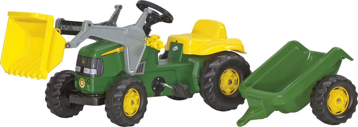 Rolly Toys Stair Tracteur Rollykid John Deere Junior Green