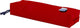 Trousse à crayons Oxford - rouge avec élastique - trousse à stylos rectangulaire 22cm - trousse à crayons garçons - trousse à crayons filles
