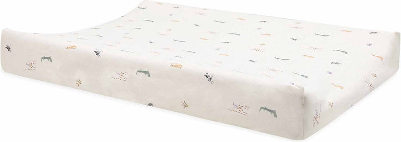 Jollein - housse de matelas à langer jersey 50x70cm - matelas à langer souple - jungle jambo