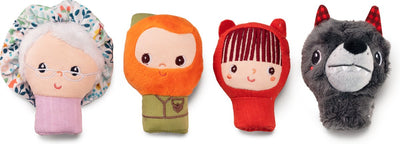 Lilliputiens - marionnettes à doigts - le petit chaperon rouge