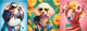 Trefl - puzzles - 500 panorama - doggie fashion week