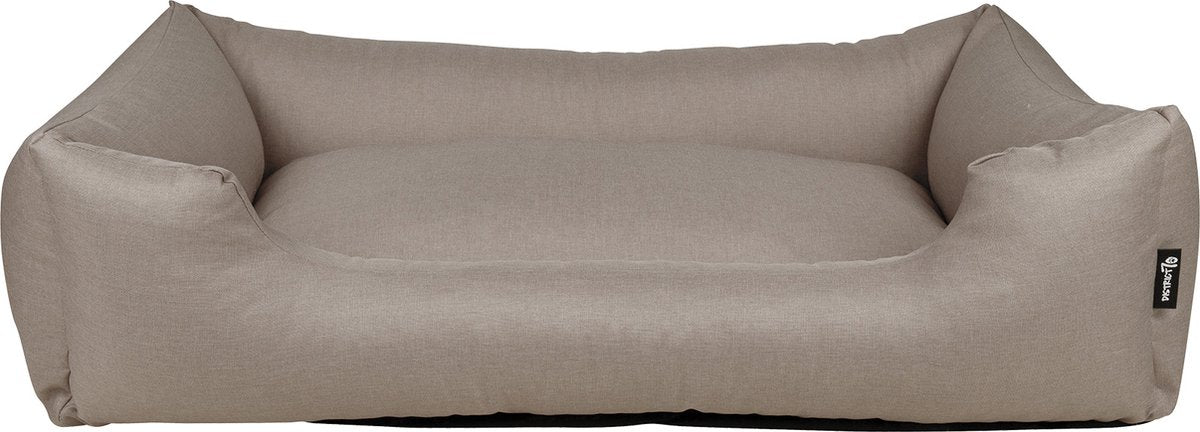 Lit coffre classique District 70 - panier pour chien - taupe urbain - extra large 117 x 82 cm
