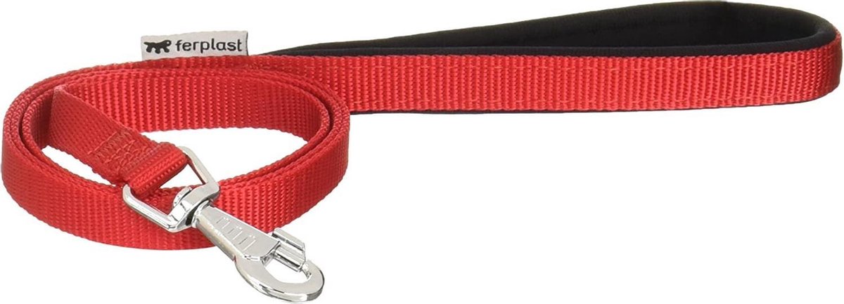 Ferplast laisse pour chien daytona g15 120 ligne rouge