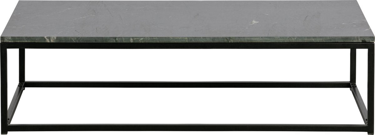 Table d'appoint Woood Mellow - marbre - noir - 32x120x60 cm