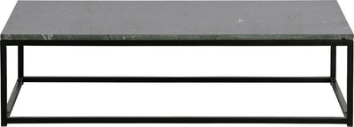 Table d'appoint Woood Mellow - marbre - noir - 32x120x60 cm