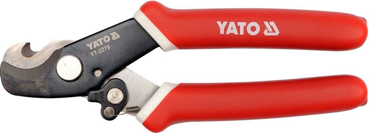 Pince à sertir Yato pour œillets et contacts de câbles isolés yt-2279; 170mm