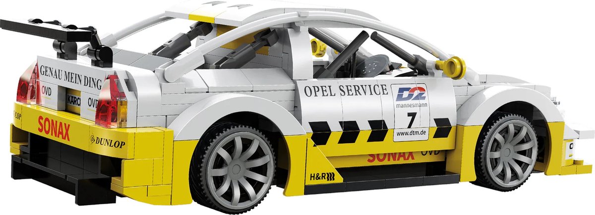 Cada c51081w - opel astra v8 coupé - jeu de construction radiocommandé