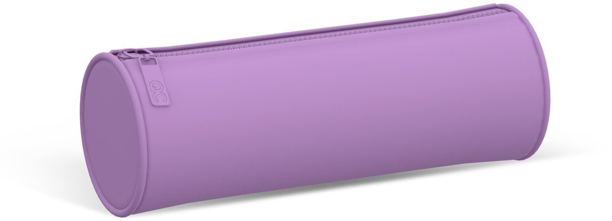 Trousse Qc color violet - ronde - 21cm
