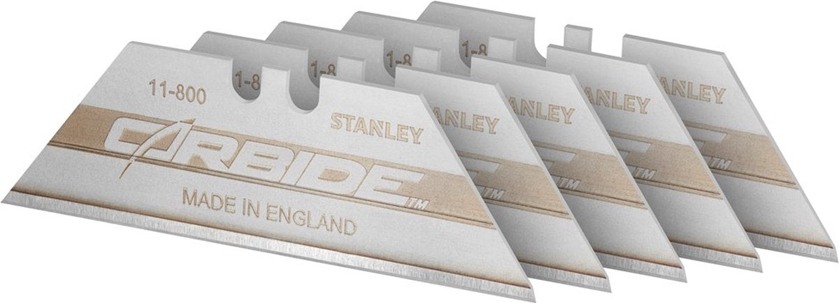Lame de rechange en carbure Stanley (5 pièces)
