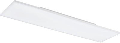 Plafonnier intelligent Eglo connect.z turcona-z - 120 cm - blanc - lumière blanche rgb orientable - dimmable - zigbee
