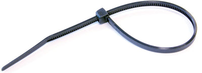 Attaches de câble Carpoint 4,8 x 370 mm noir 100 pièces