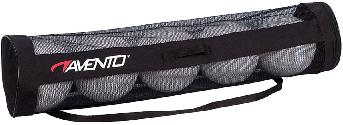 Sac à balles Avento - pour 5 balles - noir - longueur env. 108 cm - ø 24 cm